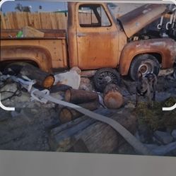 Ford F100 1955 96% Complete  Needs A Stearing Box All Original