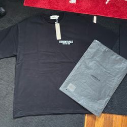 Black And White Essentials Shirt Size Xl And Xxl And S