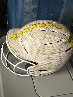 Boombah Softball Batting Helmet with Face Guard