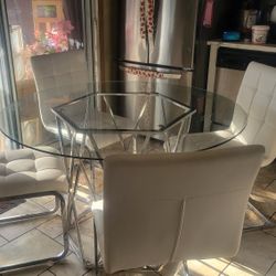 Table And Four Chair