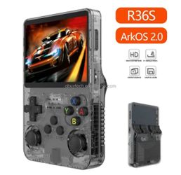 R36S Retro Handheld Game Console 3.5 IPS Linux RK3326 More 15000 Games 64GB