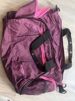 Athletex Purple Duffle Gym Bag