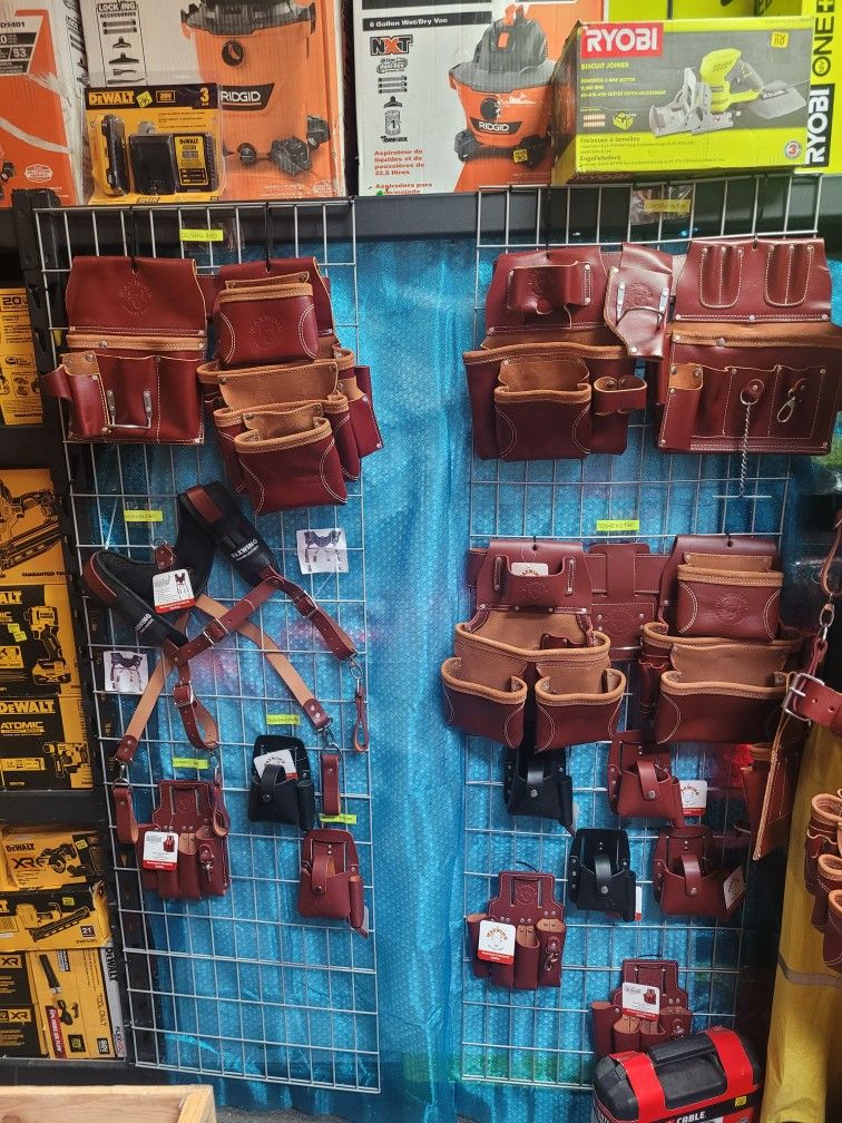LEATHER TOOL BELTS 