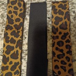 Leopard And Black Wig & Edges Bands Lay down 