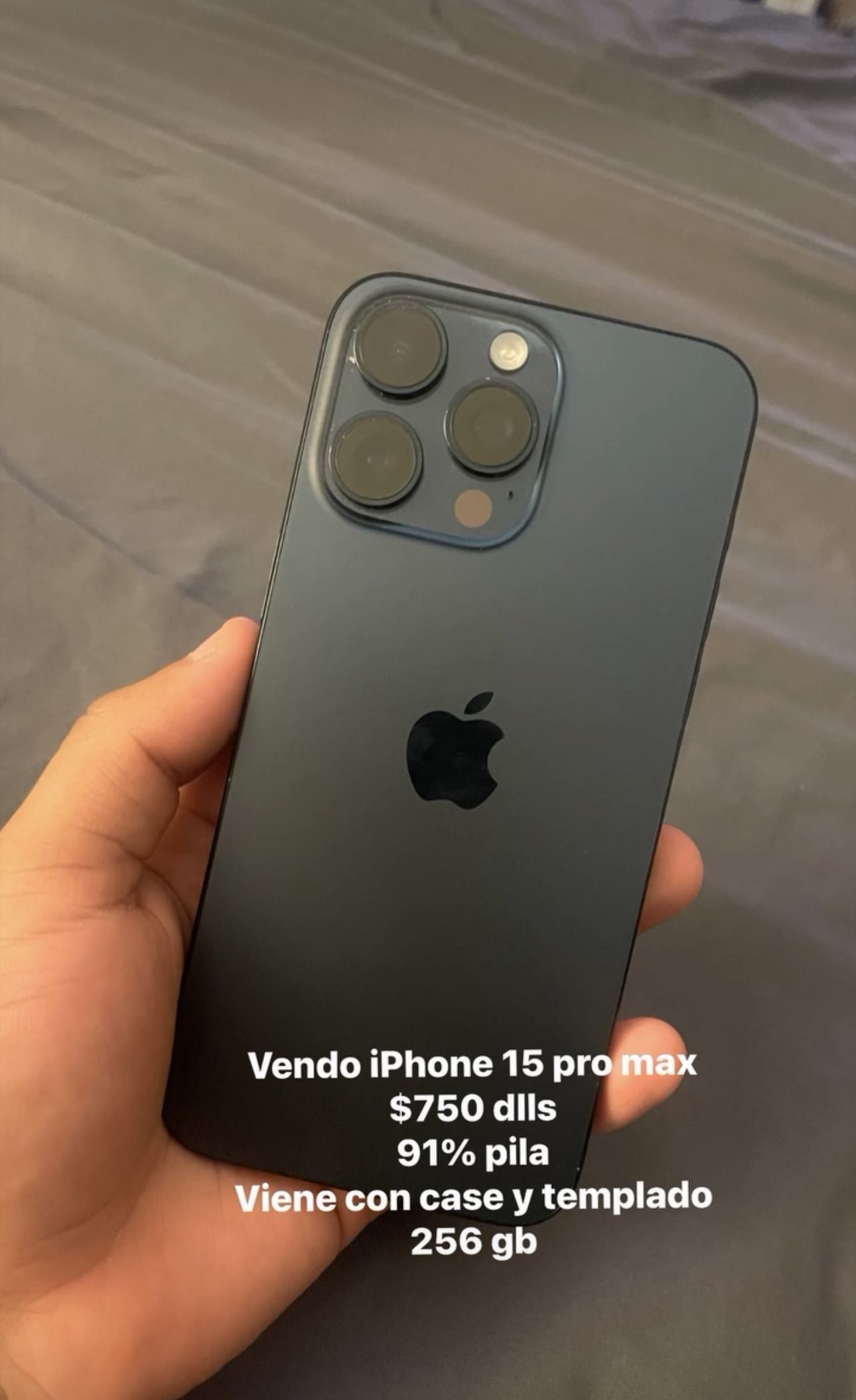 IPHONE 15 PRO MAX 256 GB
