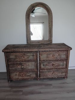 Rattan bedroom set