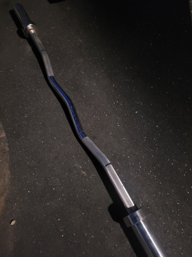 Olympic curl bar