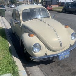 1972 Volkswagen Super Beetle classic Starts And Runs