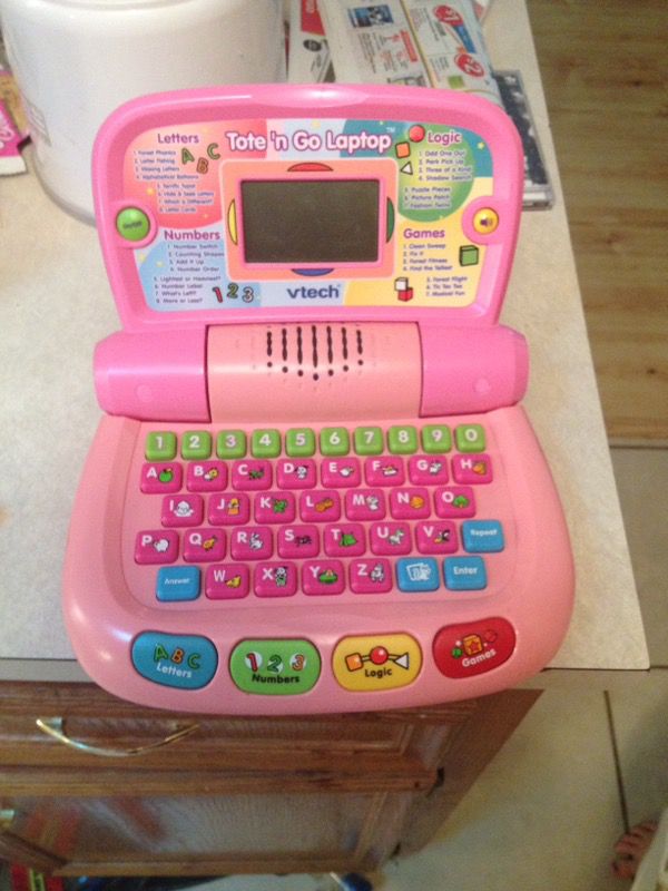 VTech Tote and Go Laptop, Pink