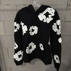 Denim tears hoodie black 