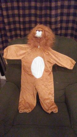 Kids lion costume