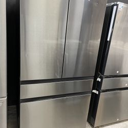 Samsung Bespoke 4 Door Refrigerator With Beverage Center 