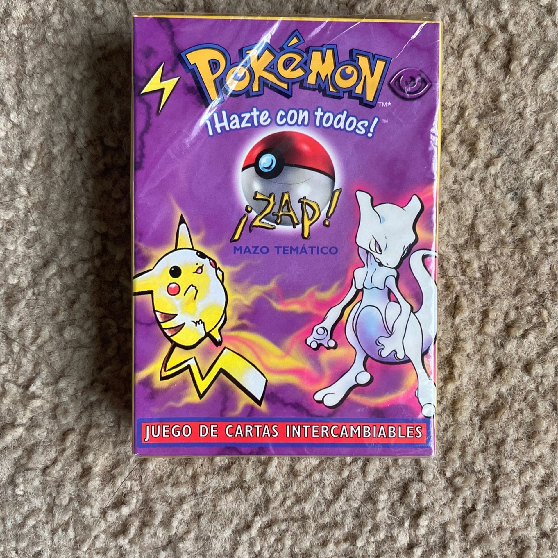 (SPA) Pokemon Zap Theme Deck! (Sealed*)