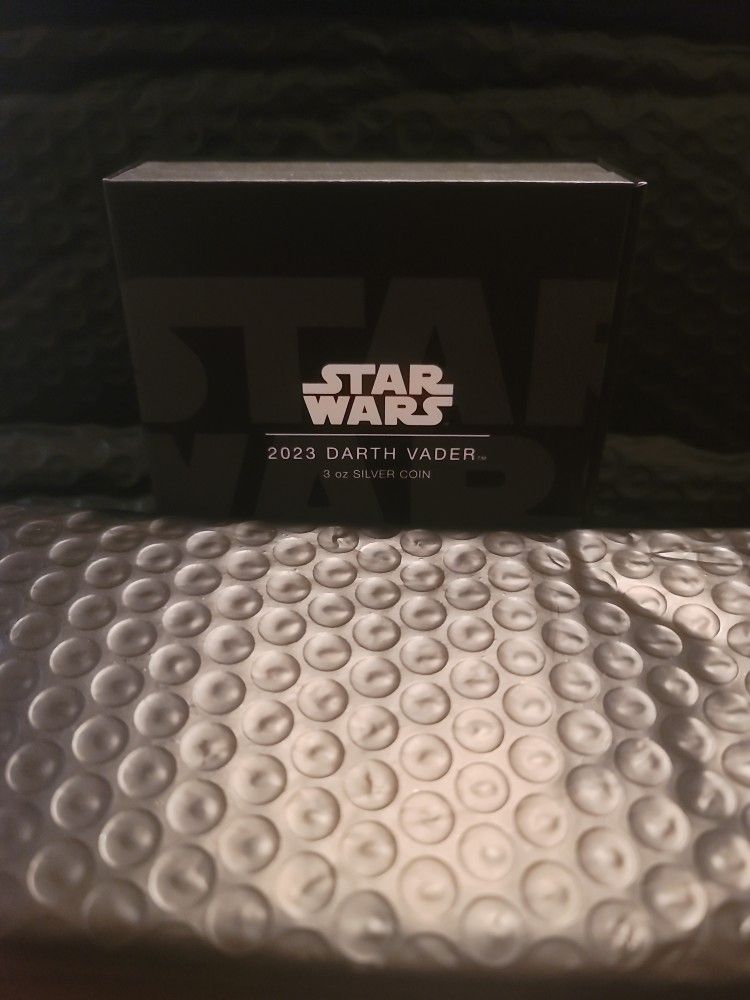 2023 3oz Silver Darth Vader Coin