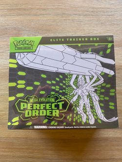 Pokémon TCG: Mega Evolution — Perfect Order Elite Trainer Box — Factory Sealed