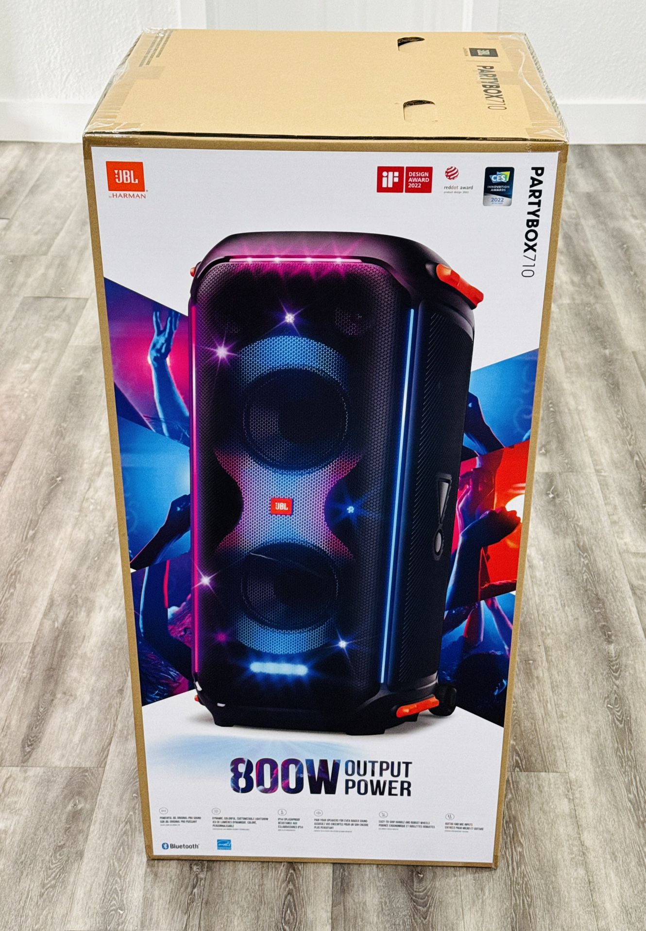 Jbl Partybox 710 Speaker Bluetooth Bocinas Parlante Equipos De Música 