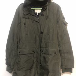 BCBGeneration Army Green Coat XL