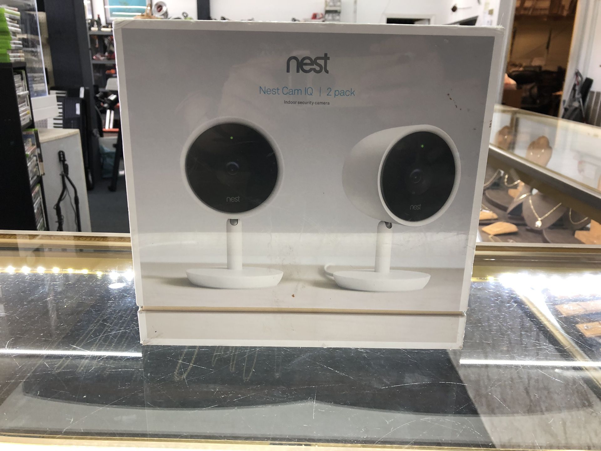 NEST CAM IQ indoor security camera (2 pack) brand new in box