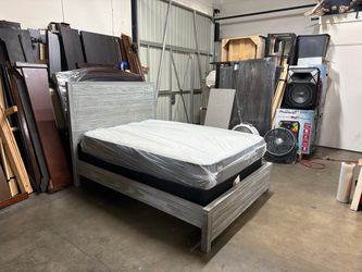 Full bed with mattress $250