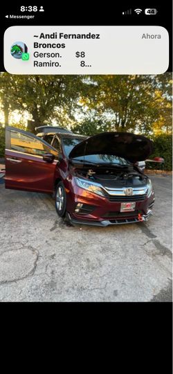 Honda odisey XL color vino