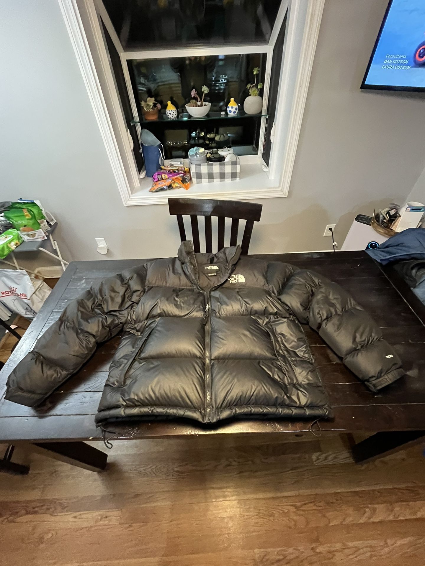 Men’s The North Face 1996 Retro Nuptse Bubble Jacket, Black, Size  XL