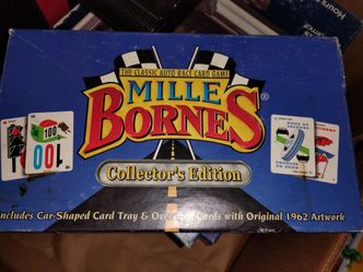 Mille bornes racing card game