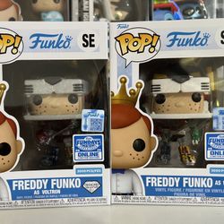 Funko Pop Fundays 2025 Freddy As Voltron Diamond 