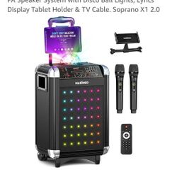 Sound System, Karaoke, Outdoor Fun
