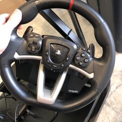 Play Station Racing Game Set Up 