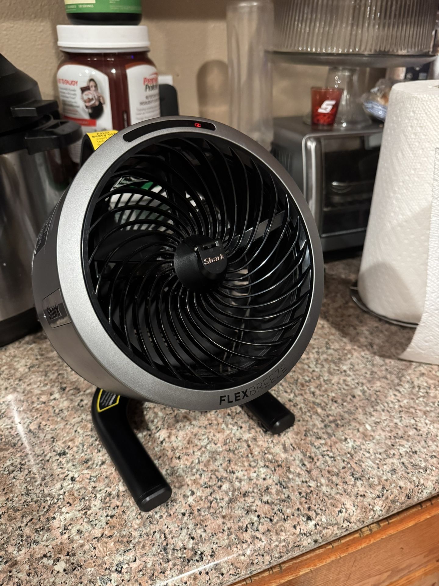 Que Niebla en Interiores y Exteriores. con Cable E Inalámbrico, 5 Velocidades y Nebulización Evaporativa, Gris