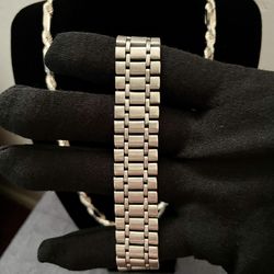 Silver Rolex Bracelet 