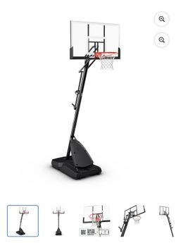 Spalding 54-inch Portable Basketball Hoop