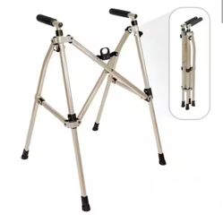 Stander Wonder Walker Lite, Light-Weight Folding Walker for Seniors in Desert Sand @Q3-569