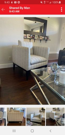 Arm chair, Like New  