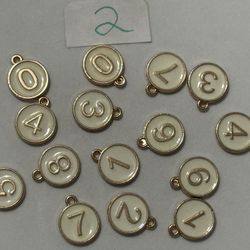Numbers Charm Bundle #2