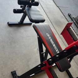 Weight Bench Set with Squat Rack