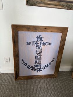 You be the anchor