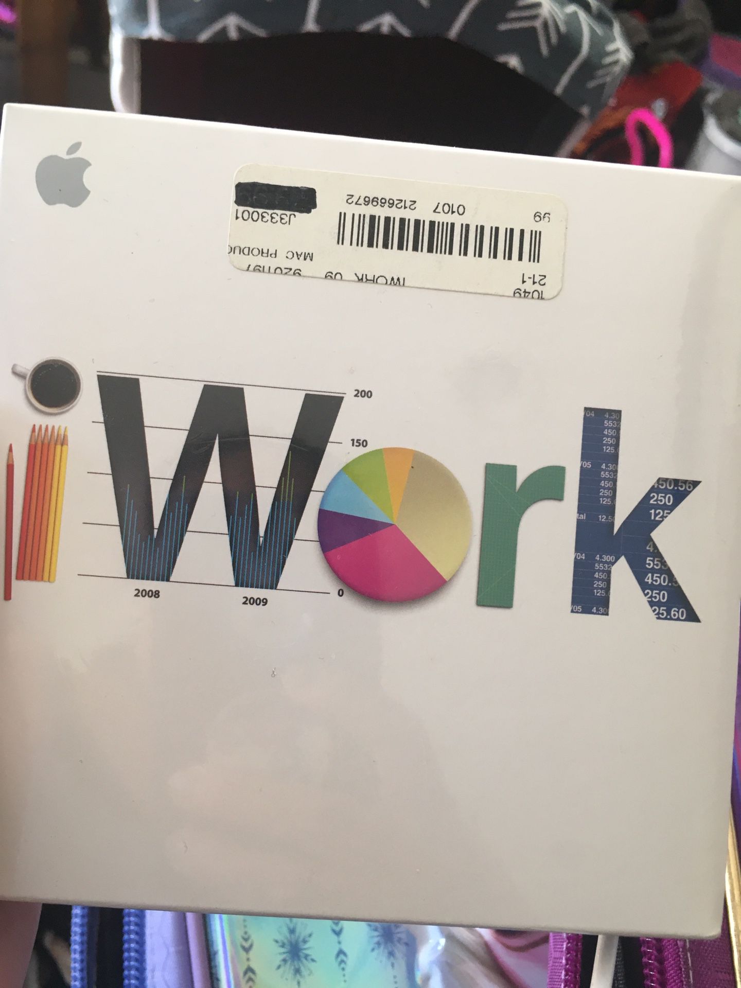 iWork software brand new! Never opened