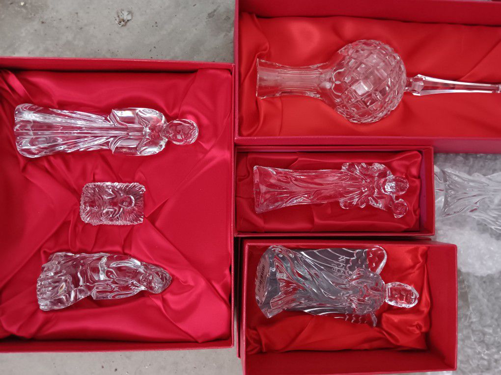 Waterford Crystal Nativity Collection 7pc