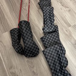 Hand Sewn LV Driver And Fairwaywood Cover.  Made In LA 