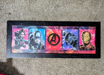 Marvel canvas art