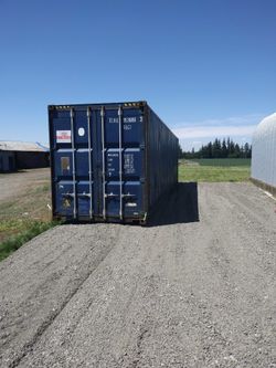 Used 40’HC Steel Storage Container 