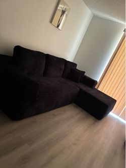 Corduroy couch