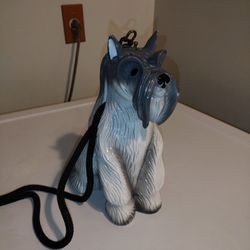 Timmy Woods Beverly Hills Schnauzer Dog Purse