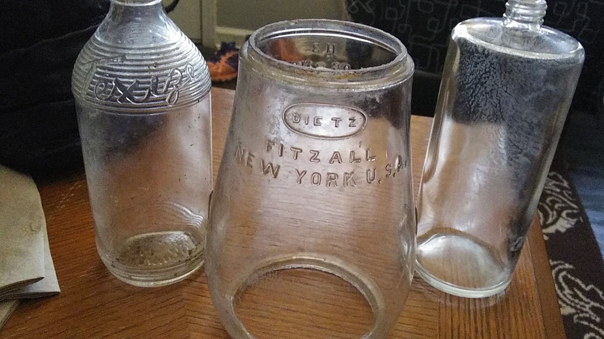 3 Vintage Glass Collectables