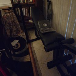 Weight Bench W/ Weights