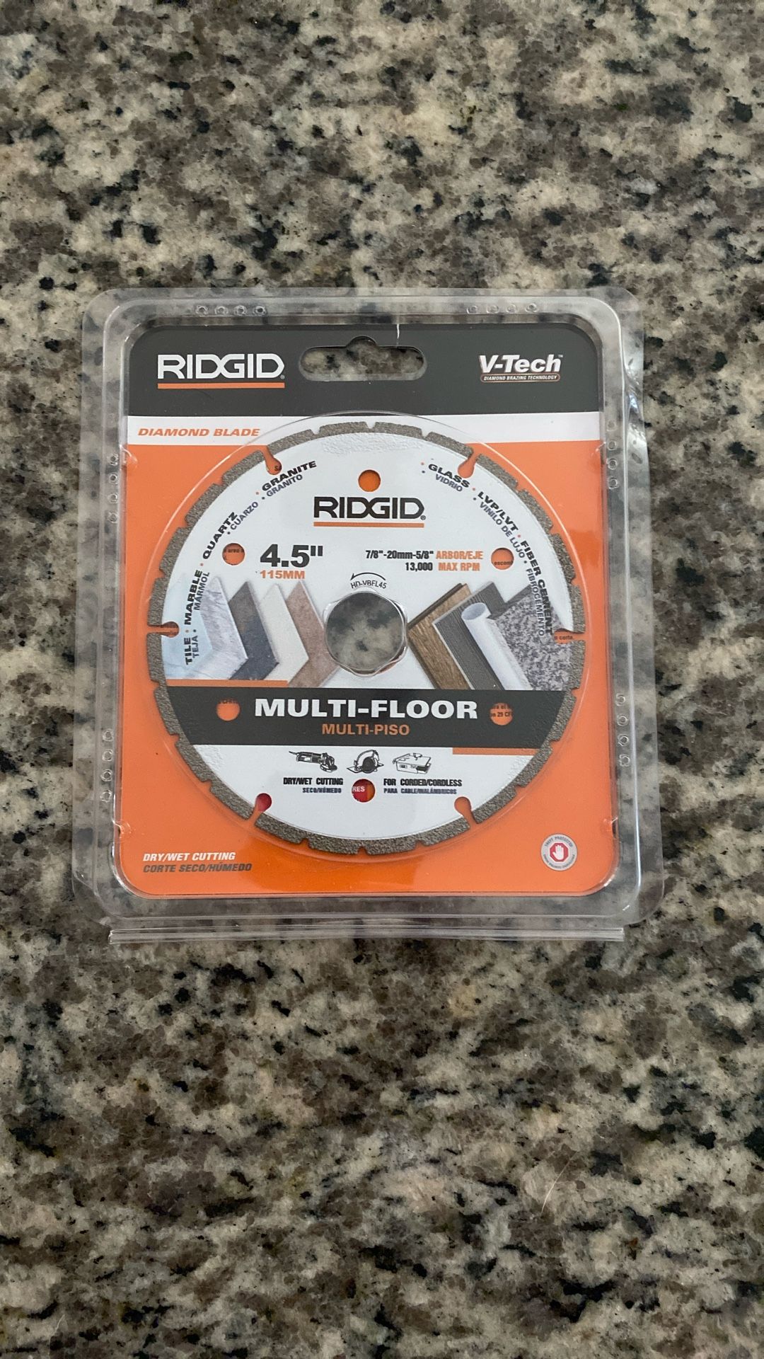 RIDGID Multi Floor Diamond Blade