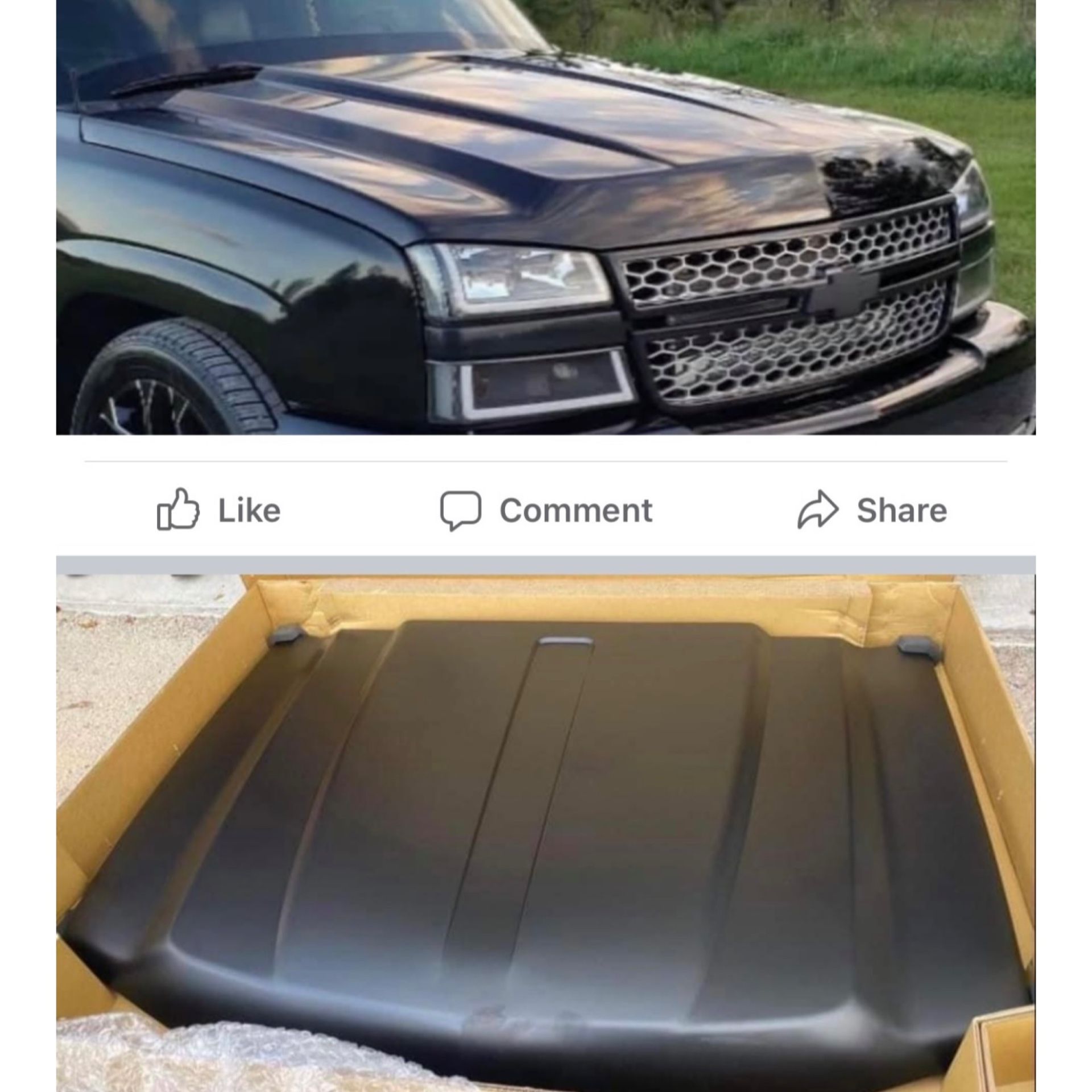 03-06 Silverado Cowl Hood
