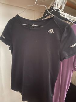Adidas, black, small, athletic cut