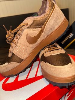 Nike Low-Top Sneakers Tan Suede Gum Sole